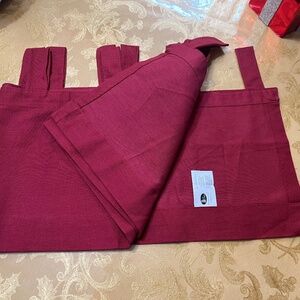 Louis hornick tab top valance